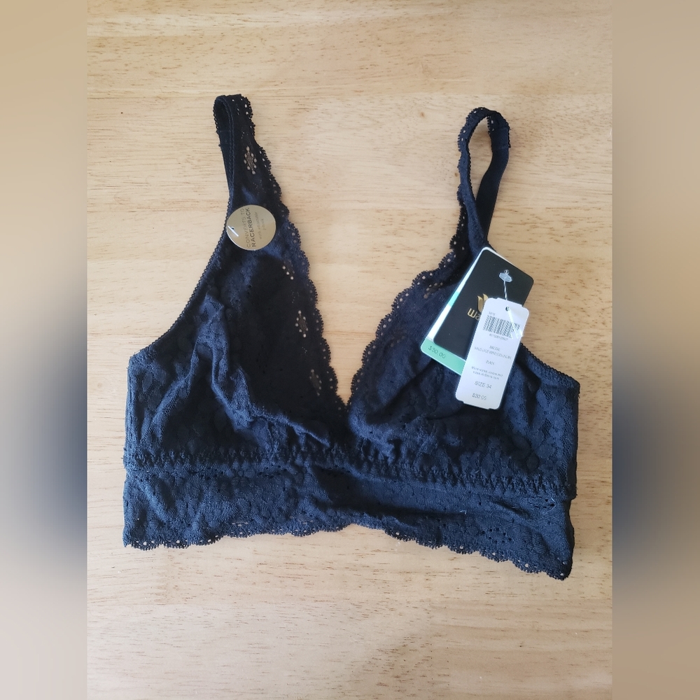 Black Bralette, size 34, by Wacoal for Soma